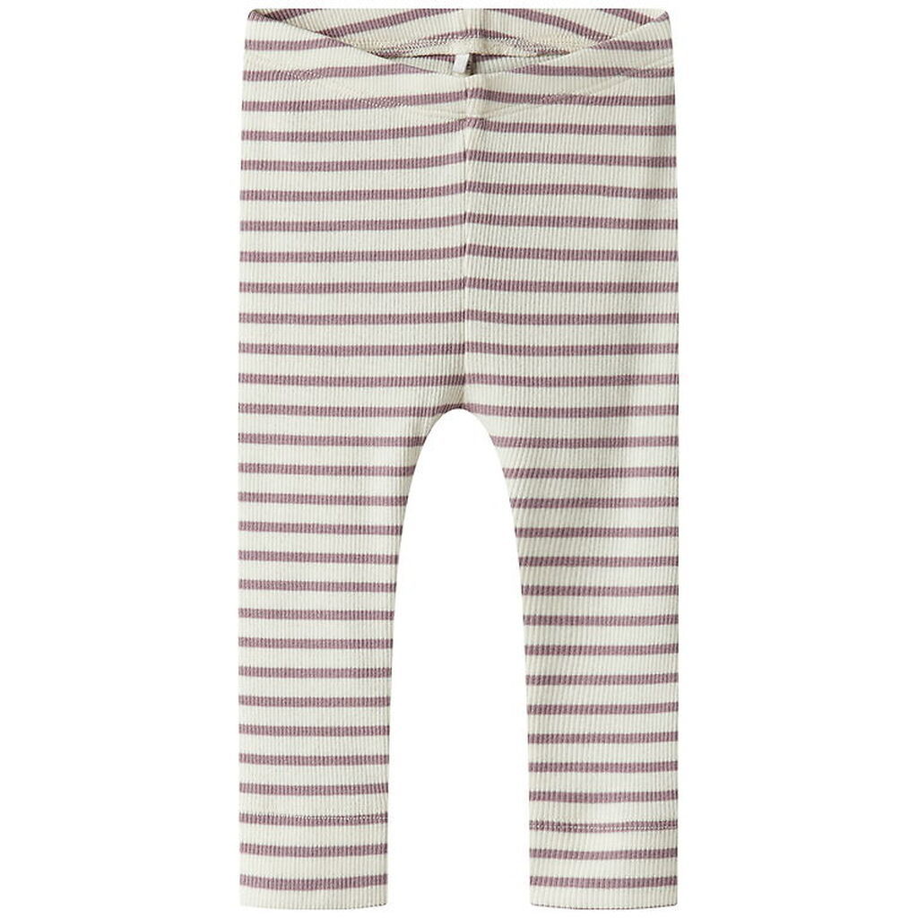 Name It Leggings - Rib - Noos - NbnBani - Elderberry