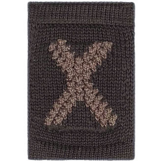 Smallstuff Strikket Bogstav - X - Natur Alfabet