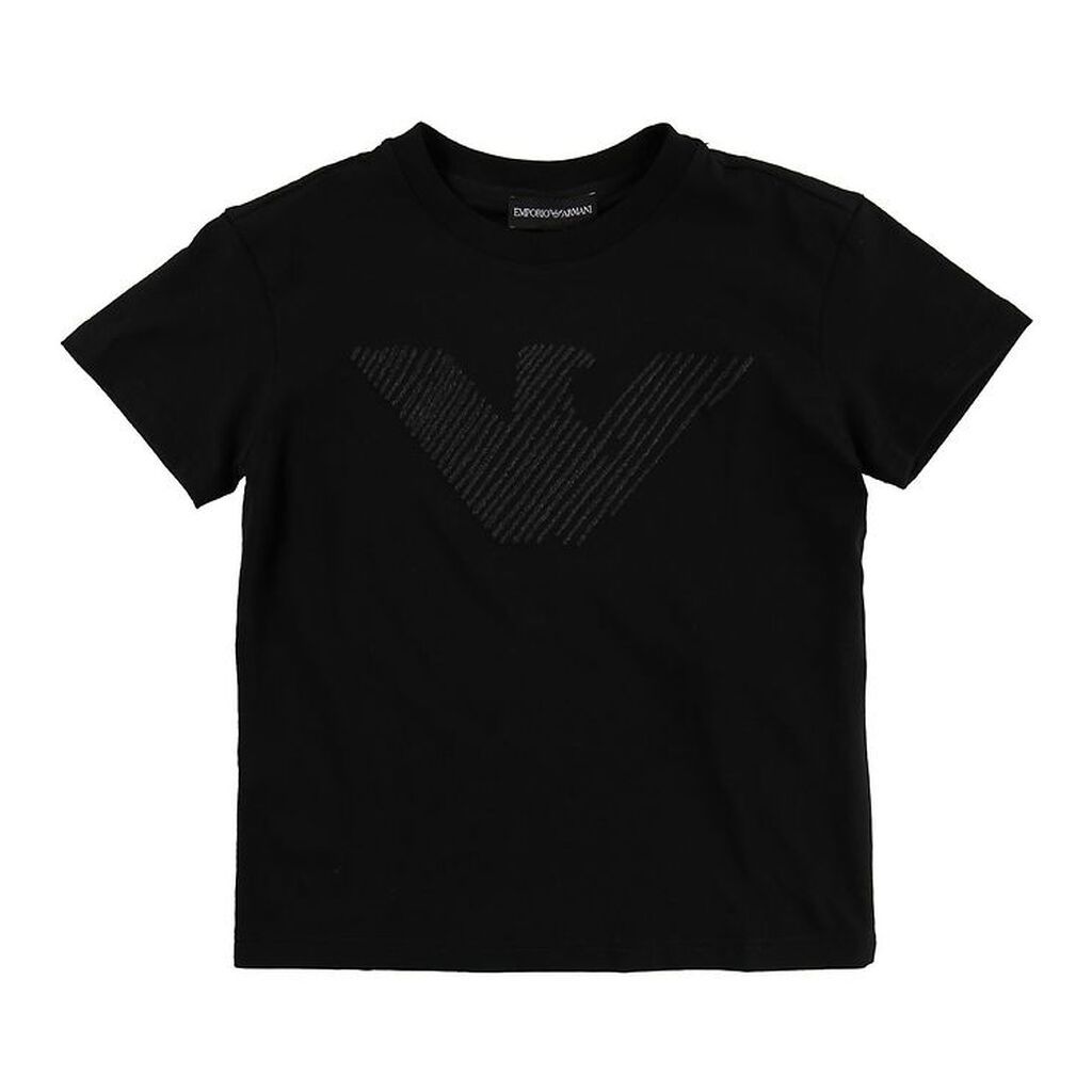 Emporio Armani T-shirt - Sort m. Logo
