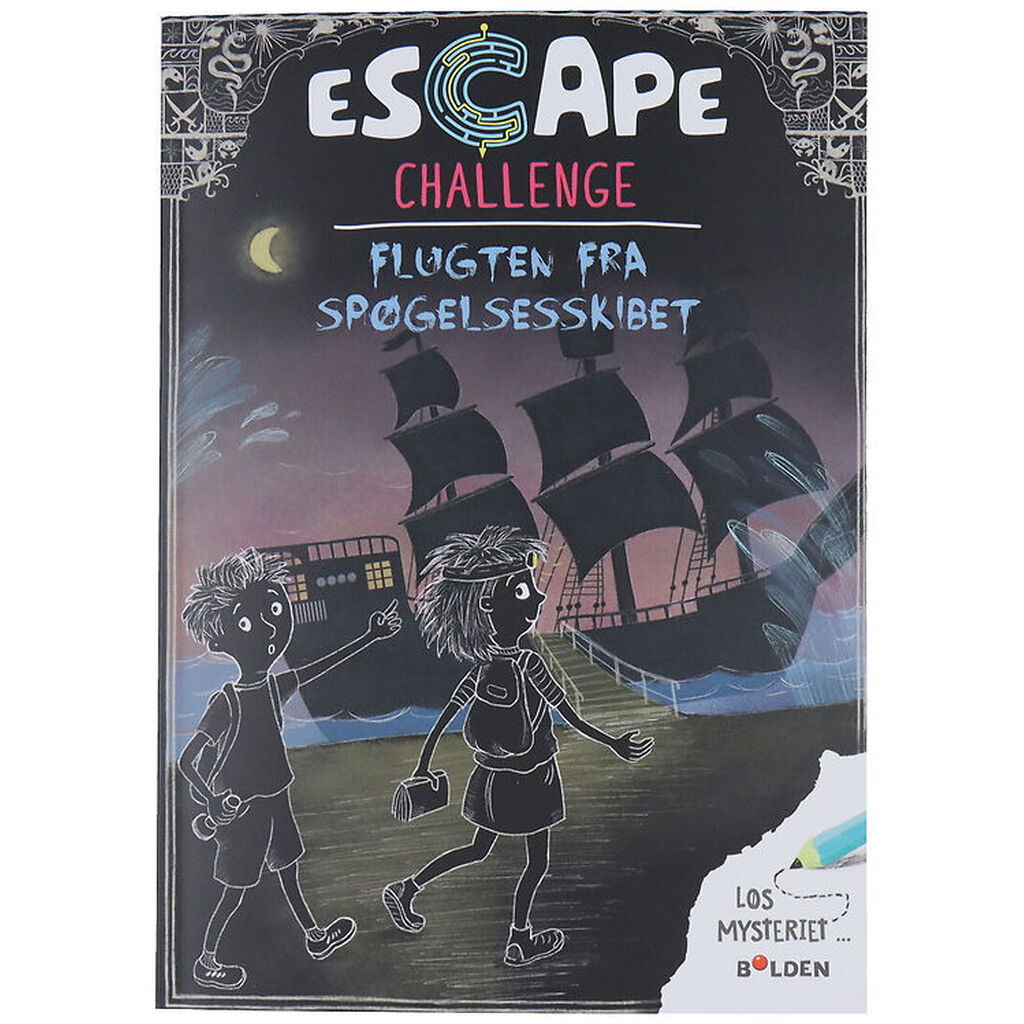 Forlaget Bolden Opgavebog - Flugten fra Spøgelsesskabet