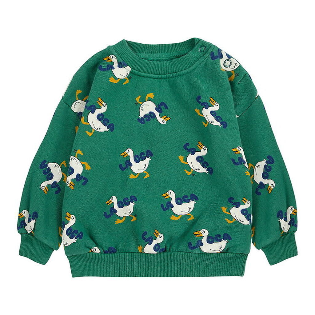 Bobo Choses Sweatshirt - La Oca All Over - Grøn