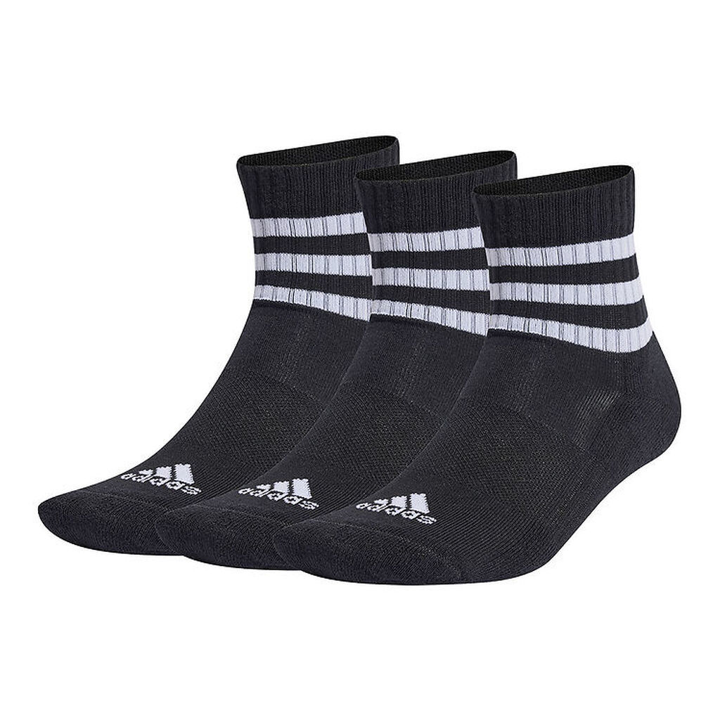 adidas Performance Strømper - 3-pak - 3S C SPW Mid - Black/White
