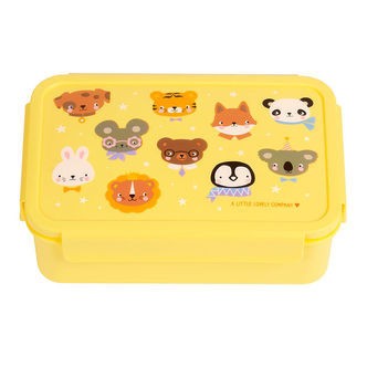 A Little Lovely Company Madkasse - Bento - Animal Friends
