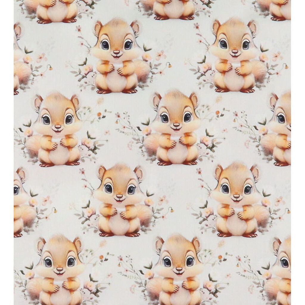 Nørgaard Madsens Sengetøj - Baby - Off White m. Egern