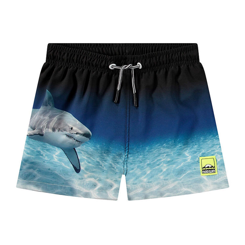 Molo Badeshorts - UV50+ - Niko - Faded Shark