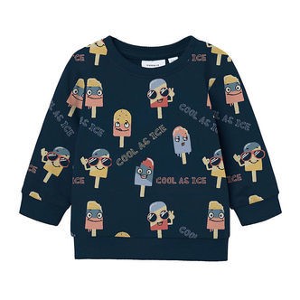 Name It Sweatshirt - NbmHimmel - Dark Sapphire