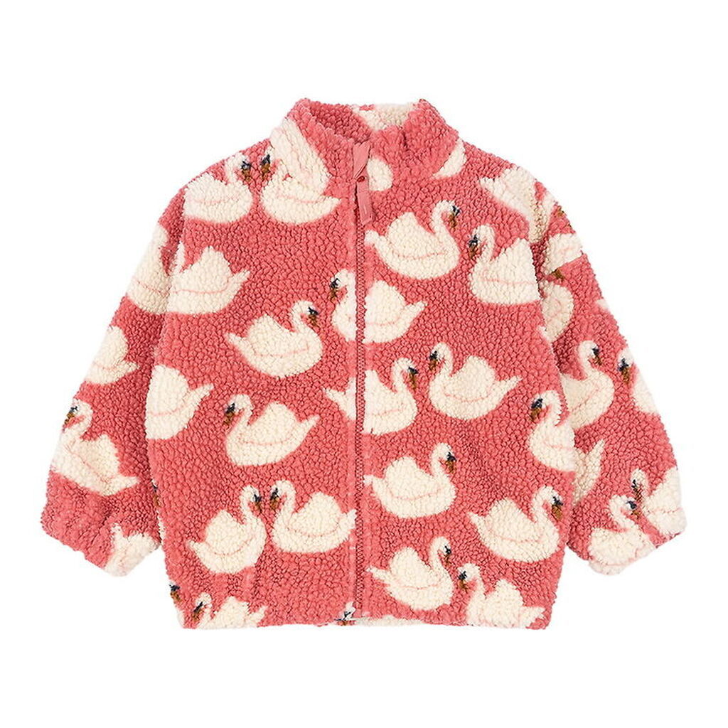 Konges Sløjd Fleecejakke - Jody - Swan Candy