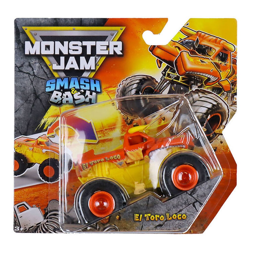 Monster Jam Truck - 1:64 - Smash & Bash - El Toro Loco
