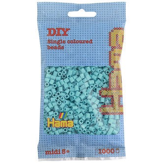 Hama Midi Perler - 1000 stk. - 113 Aqua