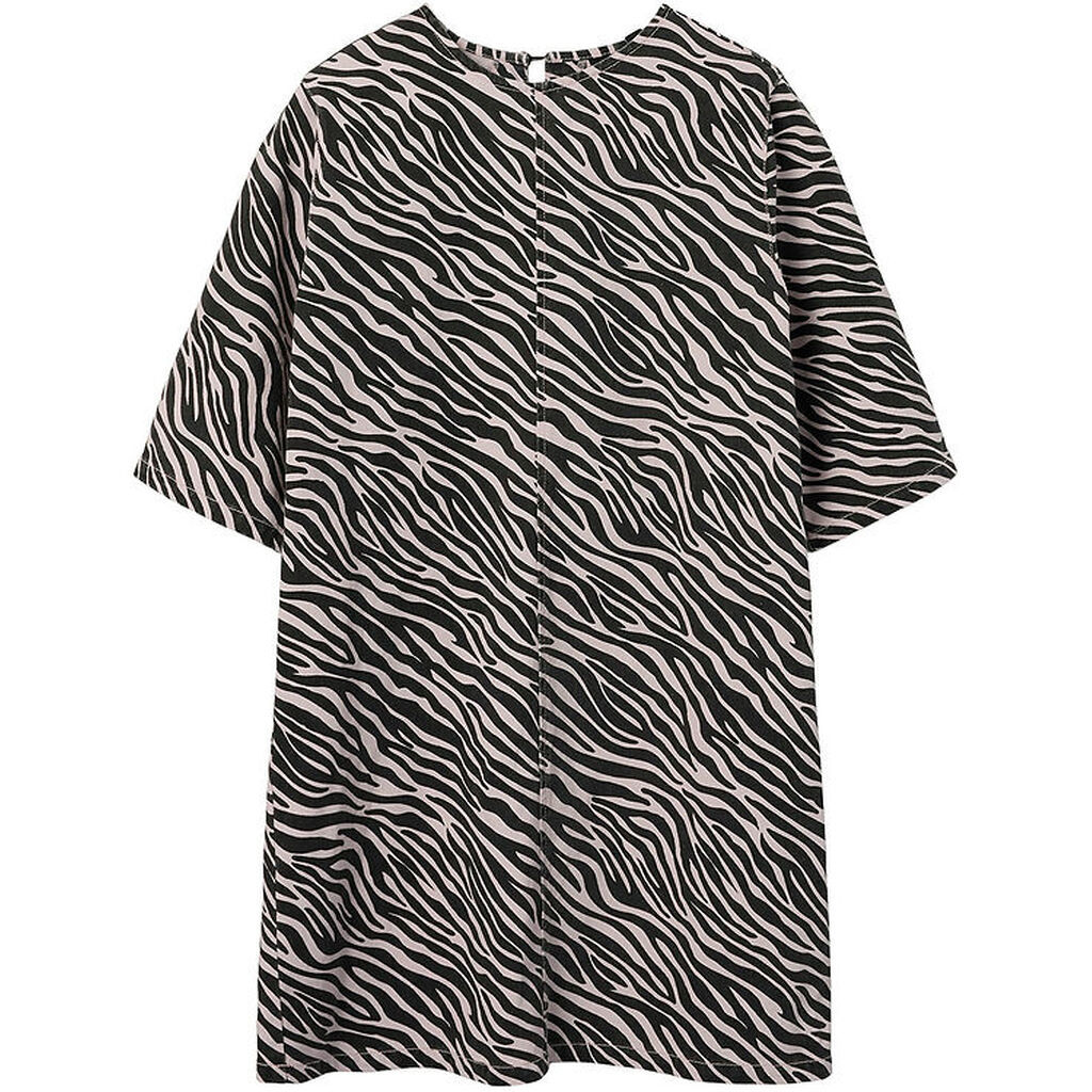 LMTD Kjole - NlfZebra - Pink Marshmallow/Raven Zebra