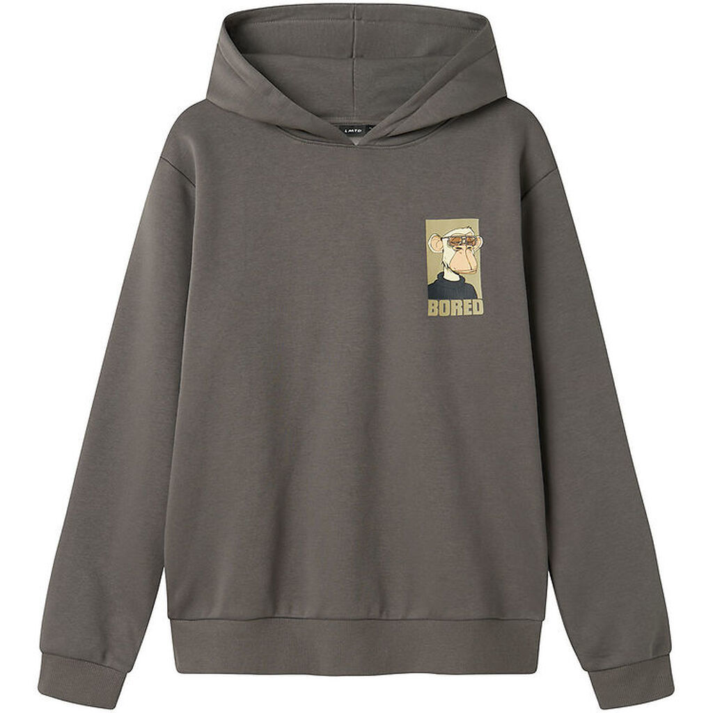 LMTD Hættetrøje - NlmSarif - Granite Grey