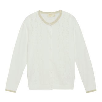 Creamie Cardigan - Strik - Cloud