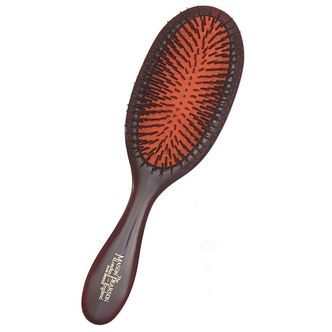 Mason Pearson Hårbørste - Handy - Mørk Rubin