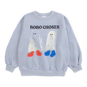 Bobo Choses Sweatshirt - Booty Ghosts - Light Blue