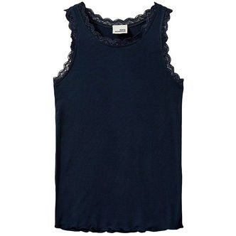 Sofie Schnoor Top - Rib - Navy Blue
