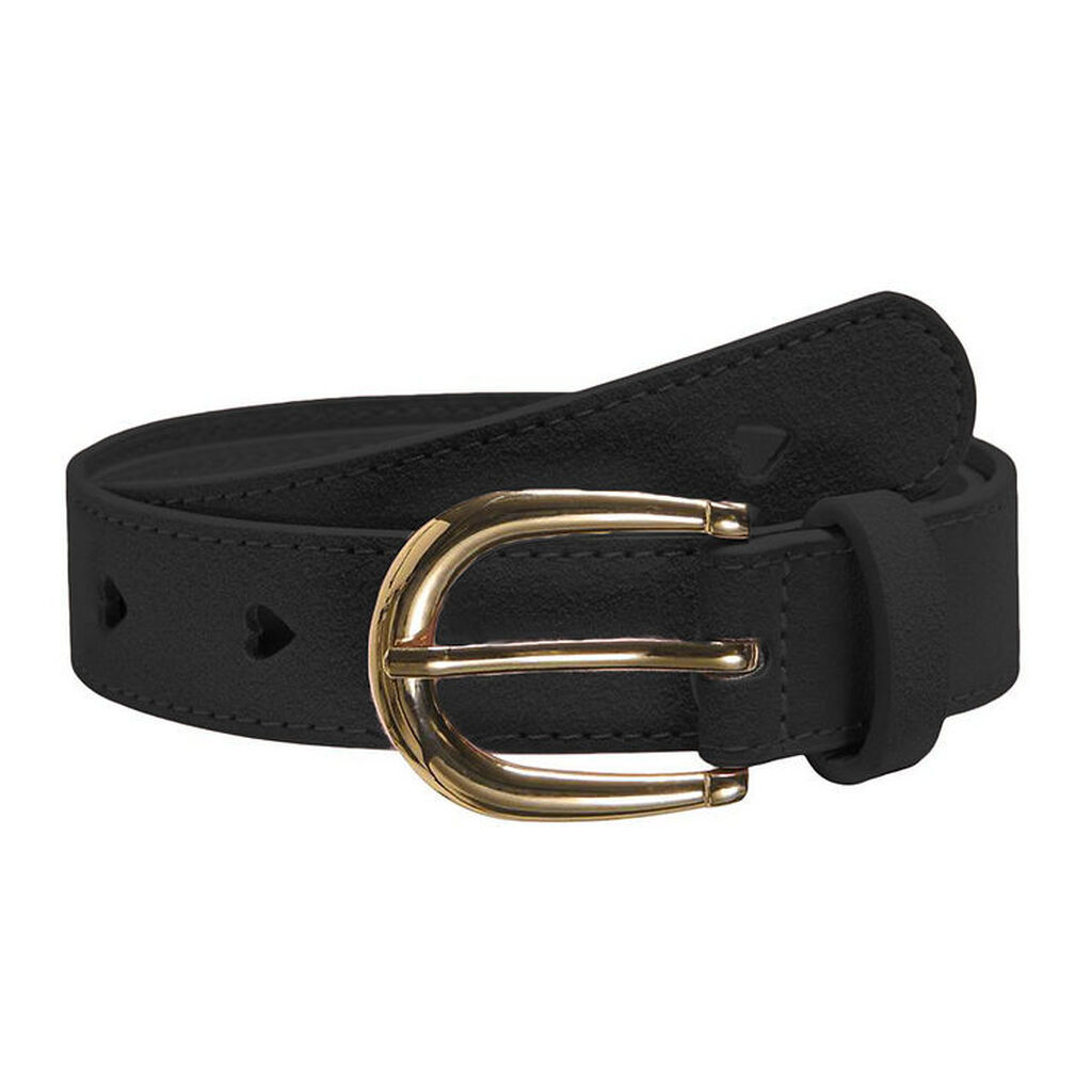 Kids Only Bælte - KogAliva - Black/Antique Brass Buckle