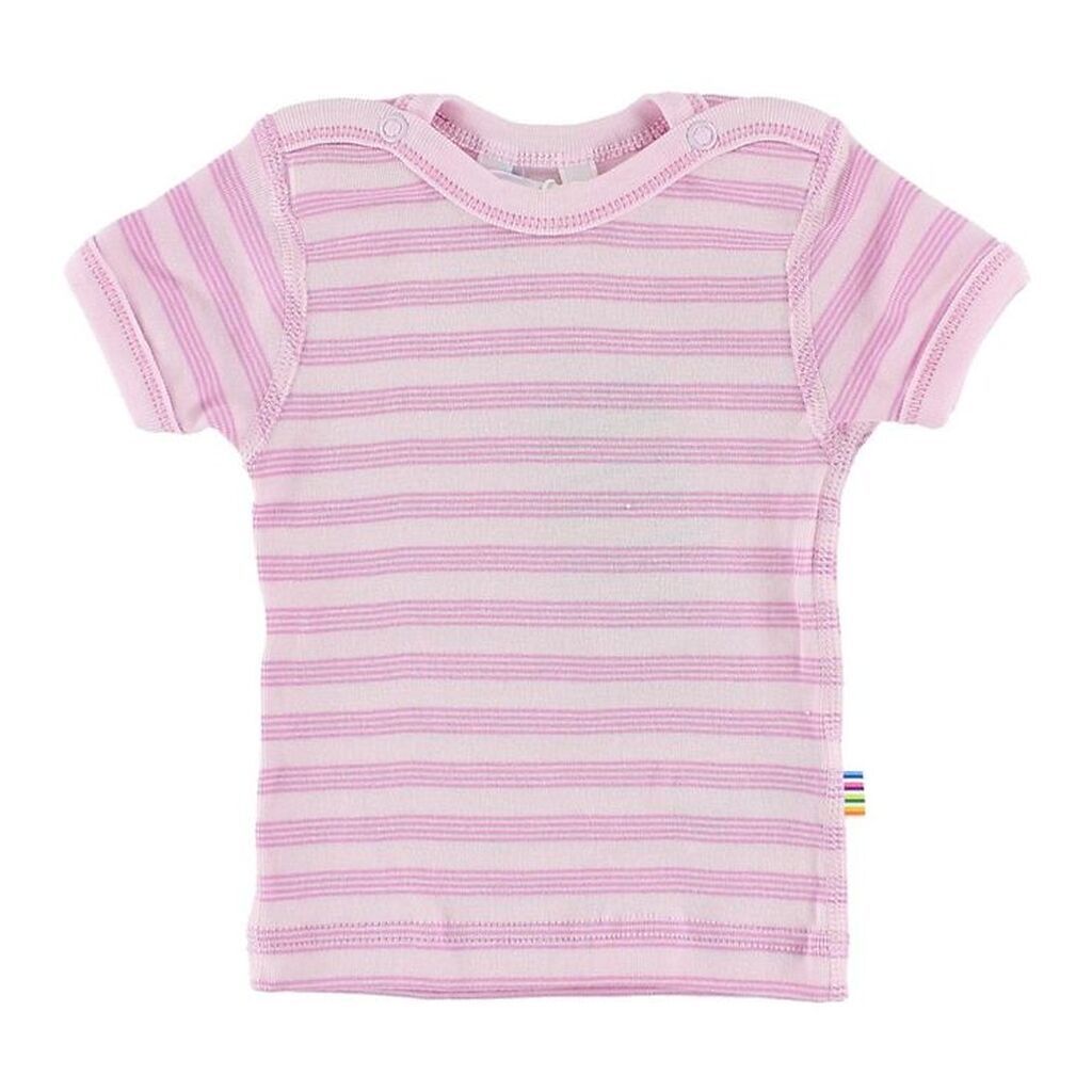 Joha T-shirt - Lyserød m. Striber