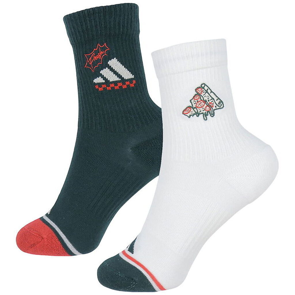 adidas Performance Strømper - 2-pak - Pizza - White/Aurivy/Wonwh