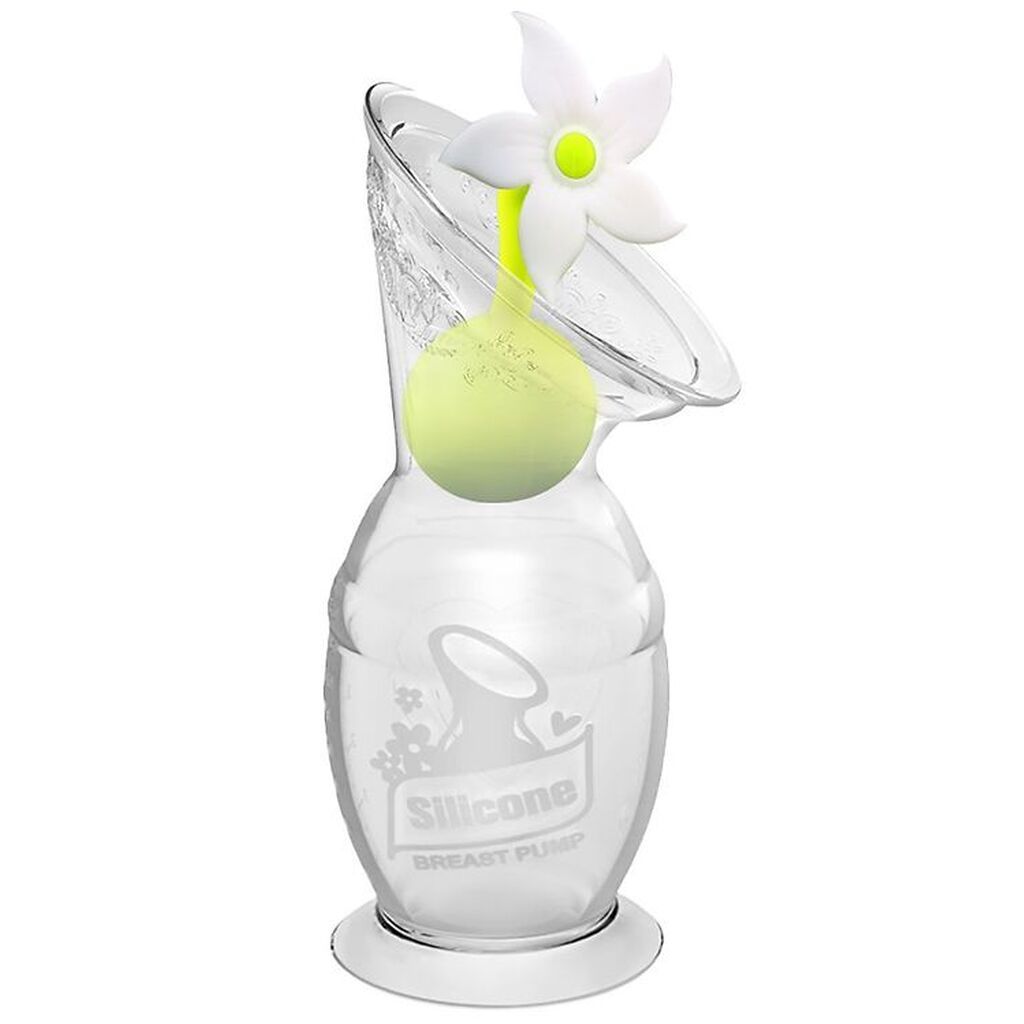 Haakaa Brystpumpe - 150 ml - Blomsterstopper og Brystpumpe