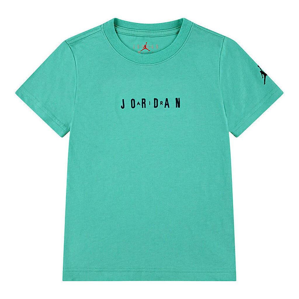 Jordan T-shirt - Washed Teal m. Print