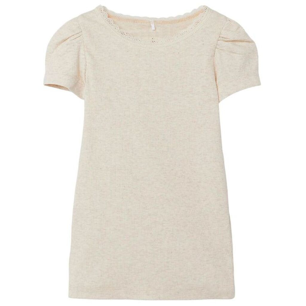 Name It T-shirt - Rib - Noos - NmfKab - Peyote Melange
