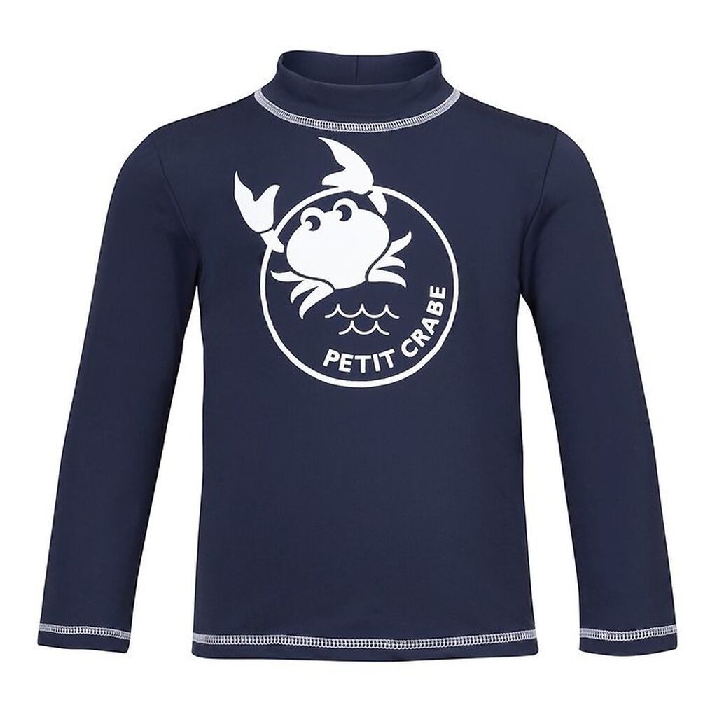 Petit Crabe Badebluse - Sydney - UV50+ - Navy m. Krabbe