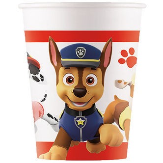 Decorata Party Papkrus - 8-pak - 200 ml - Paw Patrol Ready For A