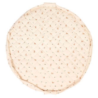 Play&Go Legetøjstæppe - Ø120 cm - Soft Organic - Rabbit