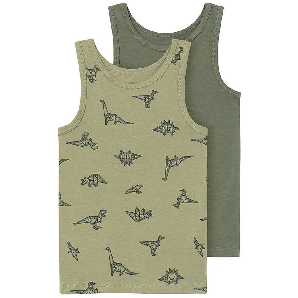 Name It Undertrøje - Noos - NmmTank Top - 2-pak - Sage