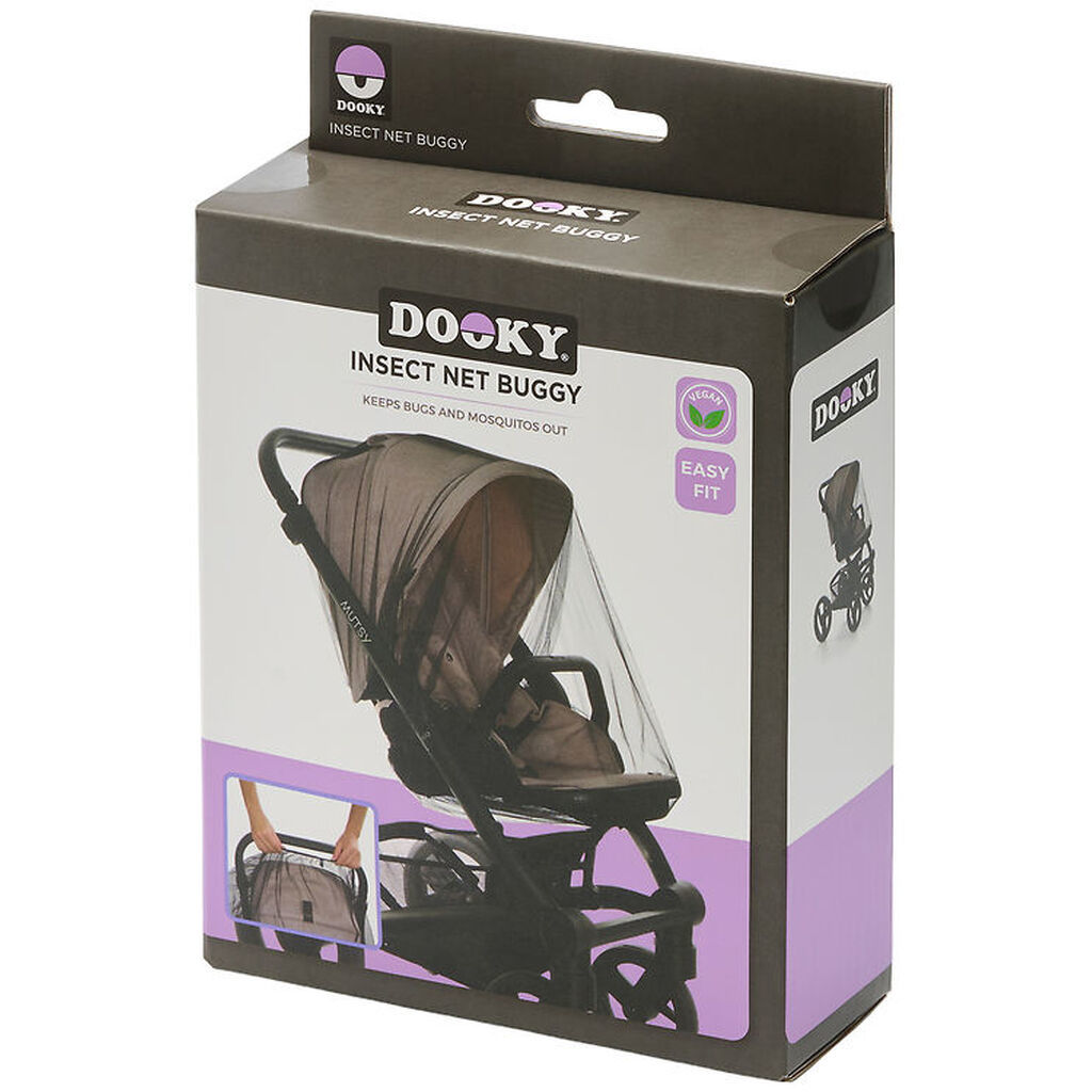 Dooky Myggenet - Klapvogn - Sort