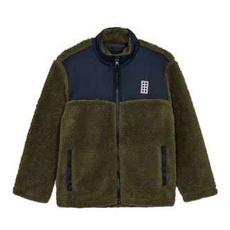LEGOÂ® Wear Fleecejakke - LWScout - Dark Khaki