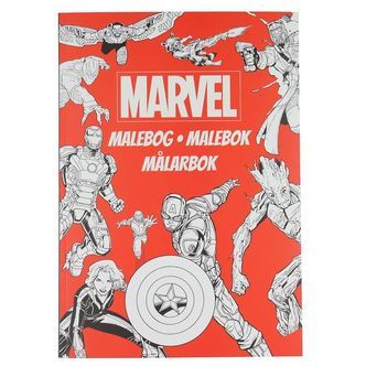 Karrusel Forlag Malebog - Marvel
