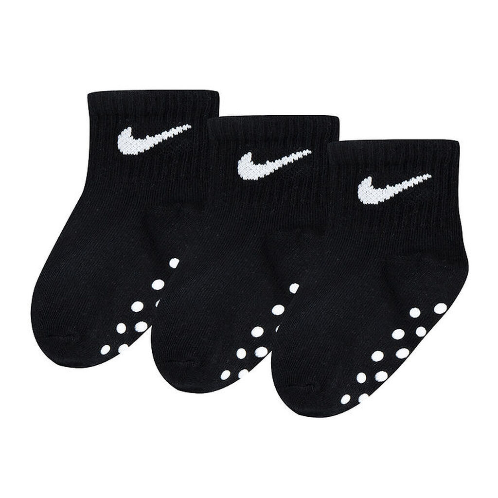 Nike Strømper - 3-pak - Non-Slip - Sort