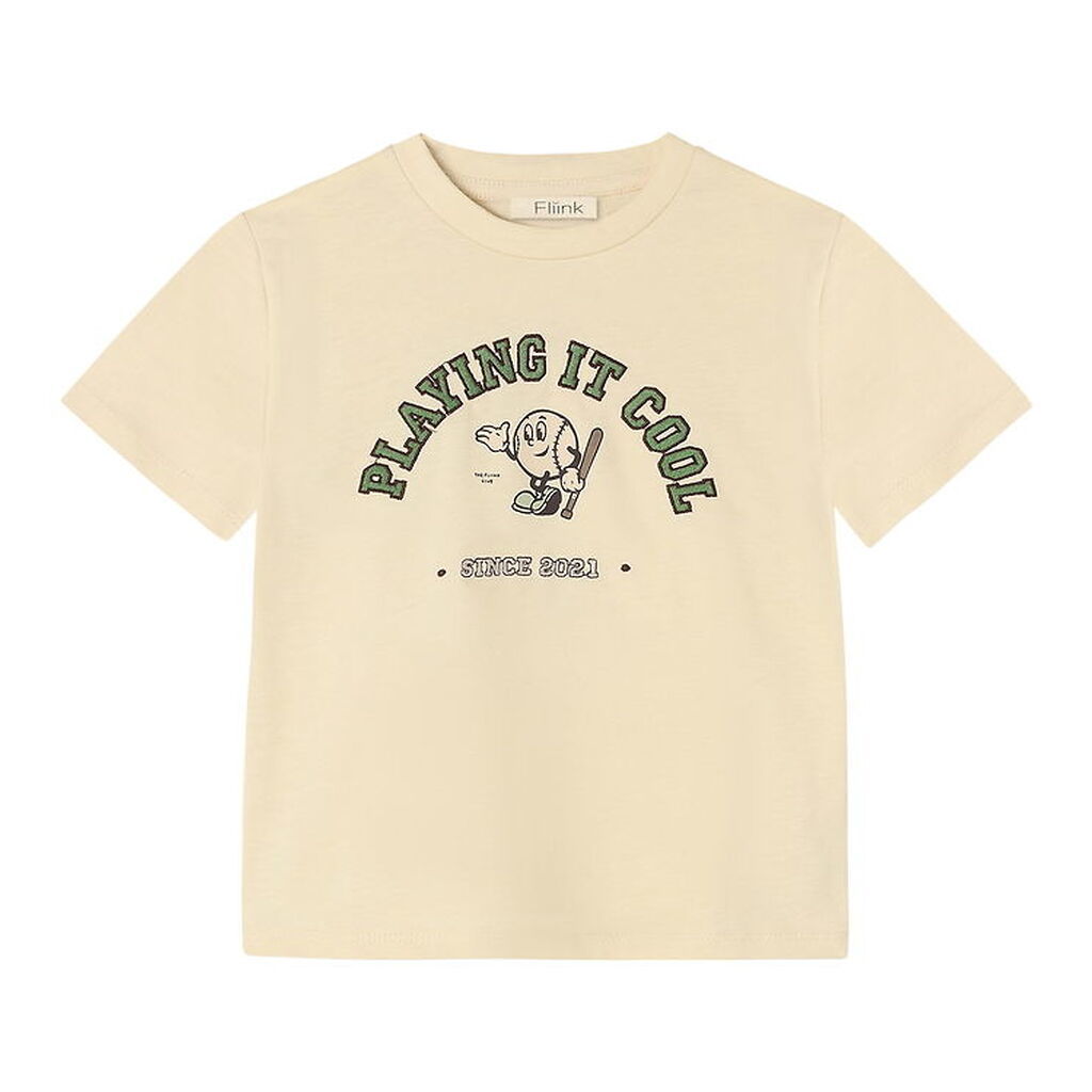 Fliink T-shirt - Sommer Cool - Sandshell