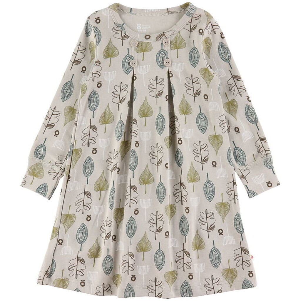 Katvig Kjole - Beige m. Blade
