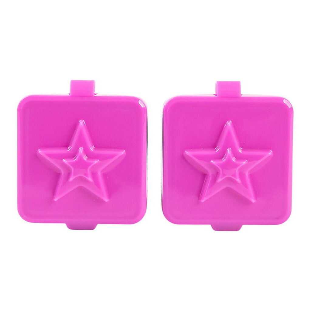 MontiiCo Snackbøtter - Bento Dip & Sauce - 2-pak - Fuchsia