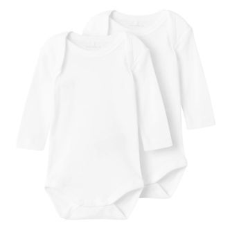 Name It Body l/æ - Noos - NbnBody - 2-pak - Bright White