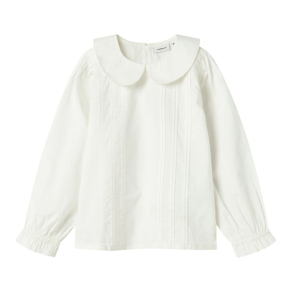 Name It Skjorte - NmfLilje - Cloud Dancer