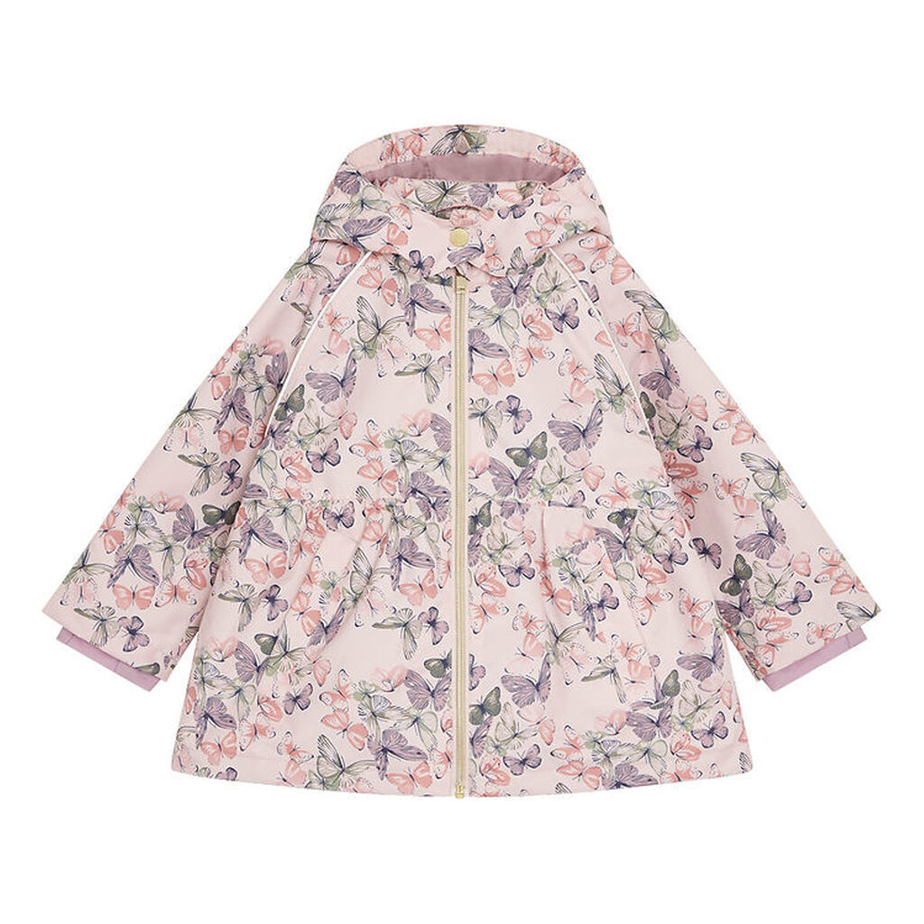 Hust and Claire Sommerjakke - HCObia - Peach Dust m. Sommerfugle