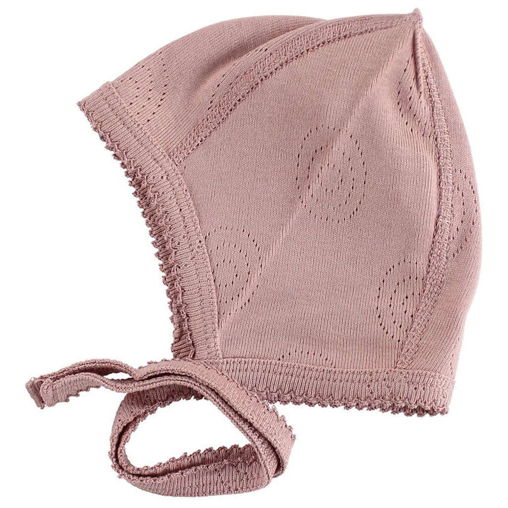 Smallstuff Babyhjelm - Pudder m. Hulmønster