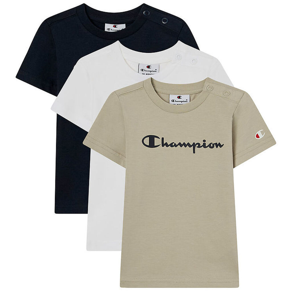 Champion T-shirts - 3-pak - Sky Captain