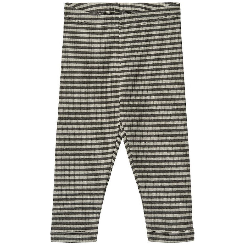 Wheat Leggings - Rib - Jules - Winter Forest Stripe