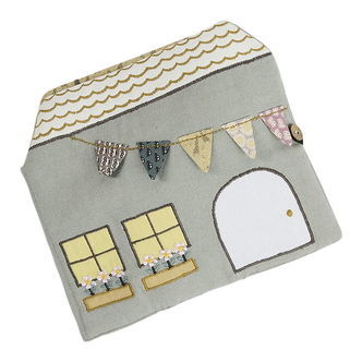 Smallstuff Stofbog m. Bamse - Tiny House - Badeværelse