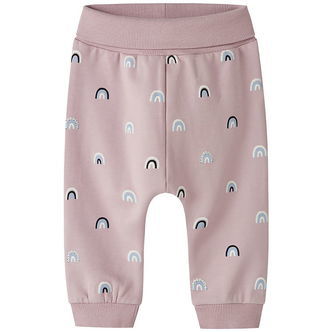 Name It Sweatpants - NbfVimone - Keepsake Lilac/Rainbow