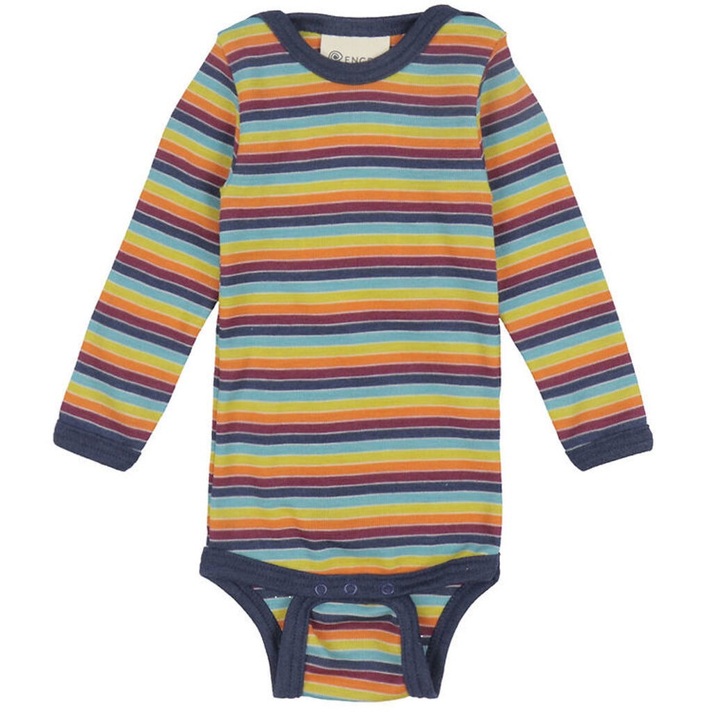 Engel Body l/æ - Uld/Silke - Multicolour