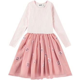 Molo Kjole m. Tyl/Palietter - Cyrus - Charlotte Pink