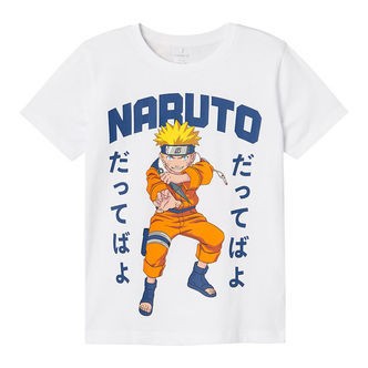 Name It T-shirt - NkmMacar Naruto - Noos - Bright White