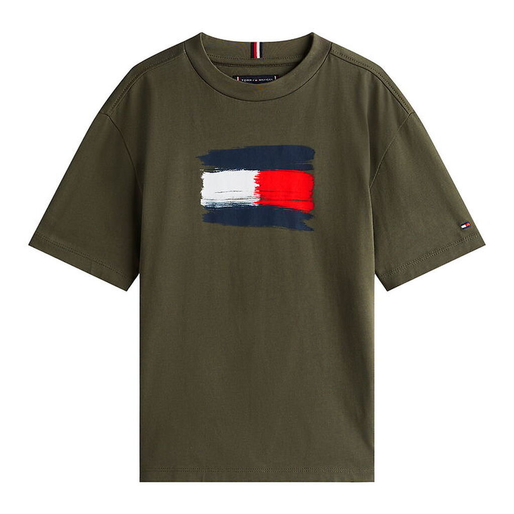 Tommy Hilfiger T-shirt - Flag Archive - Pewter Green