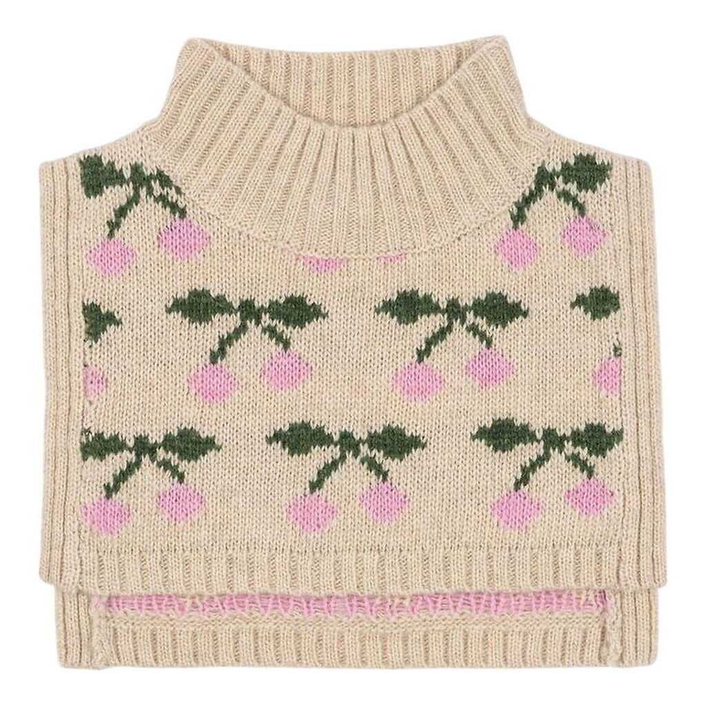 Konges Sløjd Halsedisse - Uld - Strik - Belou - Cherry