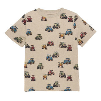 Minymo T-shirt - Beige Melange